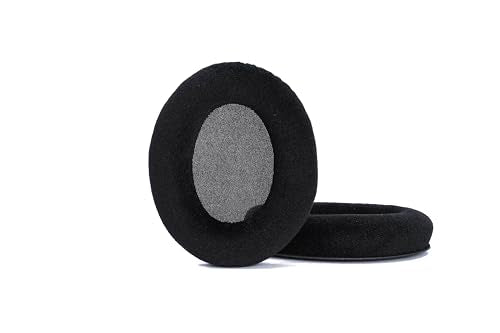 Replacement Velour Ear Pads for Sennheiser HD201 HD428 HD449 - Black