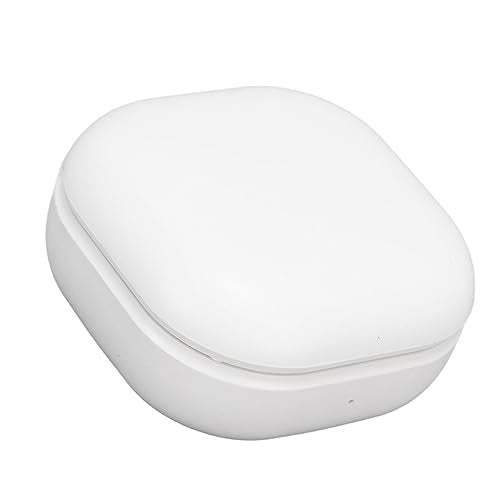 Replacement Earbuds Charging Case Fast USB-C Charging for Samsung Buds Live SM-R180, White with LED Indicator, 600mAh Portable Charger