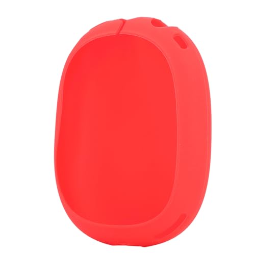 Headphone Protective Cover Kit for iOS Over Ear Headset, Silicone Headband Pad Beam Cushion Earpad Ear Cup Covers Set, Replacement Protector with Precise Openings, Washable (Red) - color: Red
