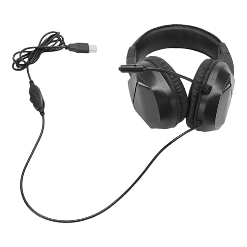 Wired Over Ear Headset with 7.1 Surround Sound | RGB USB A Gaming Headphone Noise Cancelling Mic for PC (#11) - color: #11