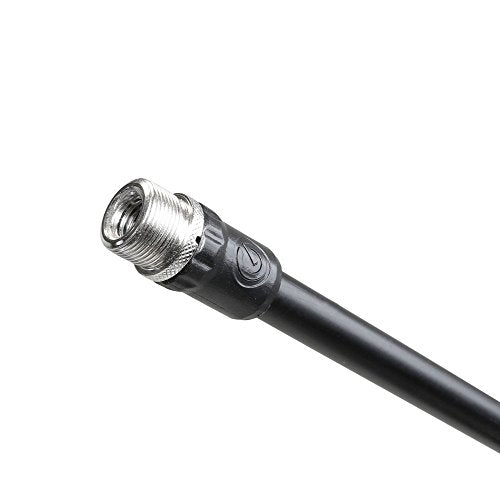 Gravity MS 2322 B Microphone Stand with Round Base and 2-Point Adjustment Telescoping Boom (GMS2322B) - style: Round Base and 2-Point Adjustment Telescoping Boom