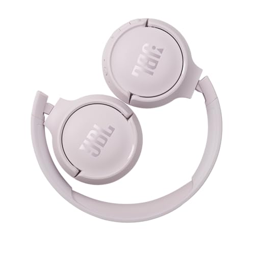 JBL Tune 510BT - Wireless On-Ear Headphones - Rose | JBL Pure Bass Sound, Wireless Bluetooth 50 Streaming, Up to 40H battery life and speed charge 5mins 2H, Hands-free calls - color: Rose, size: Medium