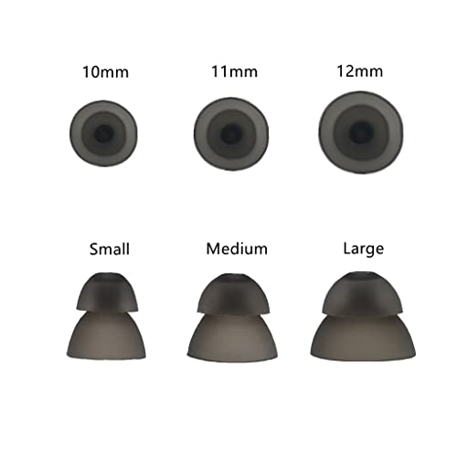 Hearing Aid Domes Small Medium Large for Resound Sure Fit RIC RITE and Open Fit BTE Hearing Amplifier Power Domes - size: Medium (10 Counts)