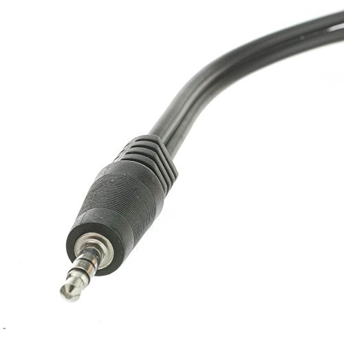 3.5mm Stereo to Dual RCA Audio Adapter Cable, 3.5mm Male to Dual RCA Male (Red/White), 6 inch
