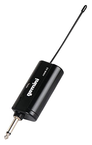 Gemini HWM02 UHF Wireless Microphone Dynamic System w/USB Rechargeable Receiver