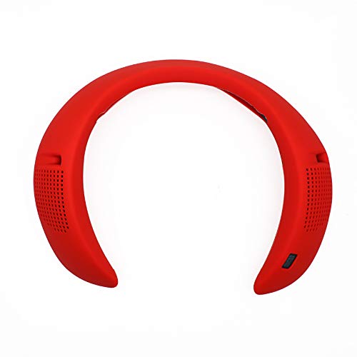 ZALUJMUS Silicone Protective Case Cover Compatible with Bose Soundwear Companion Wearable Speaker (Red) - color: Red
