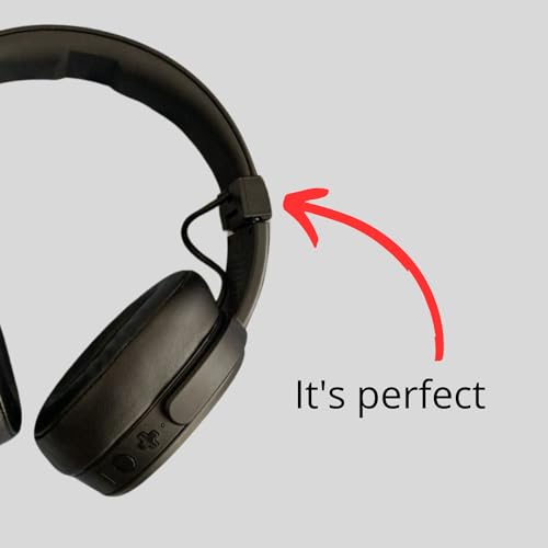 Replacement Hinges for Skullcandy Crusher Wireless Over-Ear Headphones (1 Gray Side), Emalpe24 | Over-Ear Headphones, 1 Side - color: 1 Gray Side
