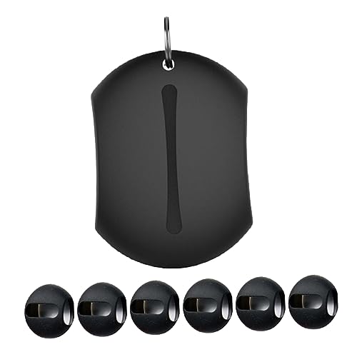 Uonlytech 14pcs Silicone Earphone Sleeve for Earbuds Case Compatible Cover Scratch Easy to Open Charging Box Secure Fit - color: Blackx2pcs, size: 6x4.4x1cmx2pcs