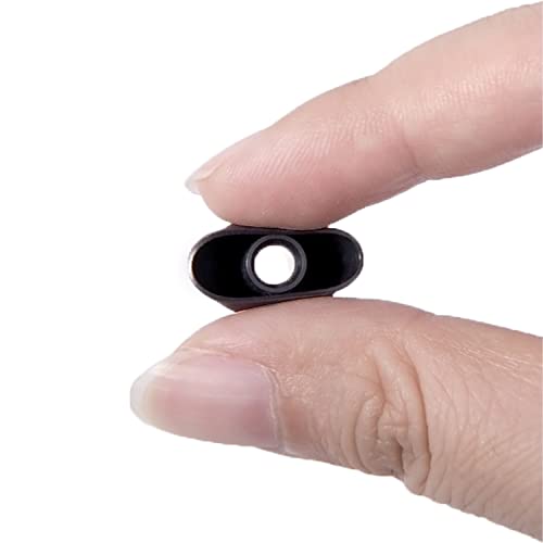 Replacement Eartips Silicone Earbuds Buds Set Compatible with Beats Powerbeats Pro Wireless Earphones, Replacement Ear Tips for Beats Flex Earbuds Replacement Tips (Black 8pcs) - color: Black