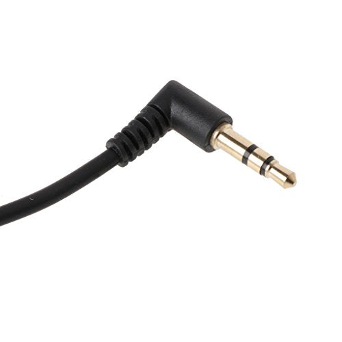 90 Degree Right Angled 3.5mm Male to Male Stereo Cable for Car AUX