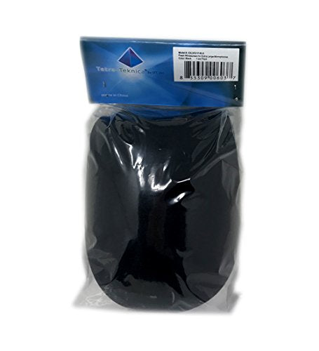 Extra Extra Large Foam Windscreen for MXL GENESIS, Audio Technica, and Other Large Microphones, Color Black