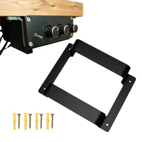 Audio Receiver Wall Mount Compatible with Fosi Audio TB10A 2 | Wall Bracket Holder for Home Theater Setup, Desktop Audio Organization and Media Center Storage