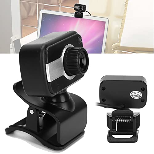 USB Web Camera, Laptop PC Desktop Webcam with Microphone for Video Calling Recording Conferencing