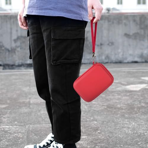 PAIYULE Travel Carrying Case for R36S RG353V RG353VS Handheld Game Console - color: Red, style: For R36s