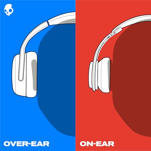 Skullcandy Icon ANC Noise Canceling Wireless Headphones - True Black | On-Ear Fit, Bluetooth, Noise Cancellation, 60 Hours Battery, Sweat Water Resistant, Foldable, Travel Ready, Microphone - color: True Black