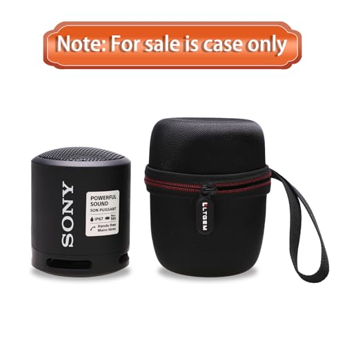 Case for Sony SRS-XB100/SRSXB13 Wireless Bluetooth Speaker Black | Hard Carrying Travel Case for Sony SRS-XB100/SRSXB13 Wireless Bluetooth Portable Lightweight Speaker - color: Black