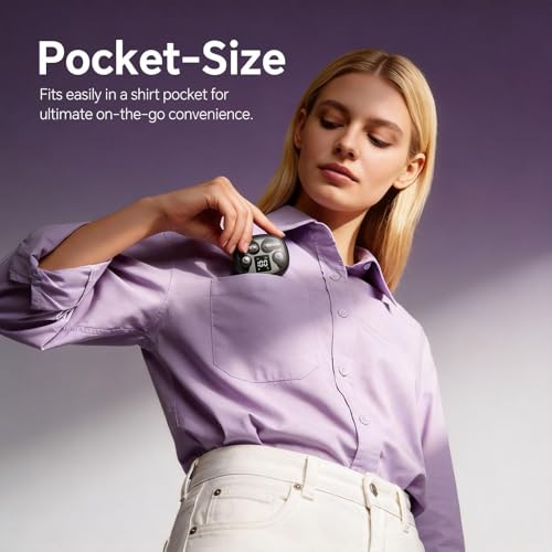 Xmenha Mini Invisible Small Earbuds Set Sleep Ear Buds Purple Wireless Bluetooth for Small Ears Canals Side Sleepers Tiny Micro Low Profile Smallest Hidden Discreet Earbuds 2 Pack Headphones for Work - color: Purple