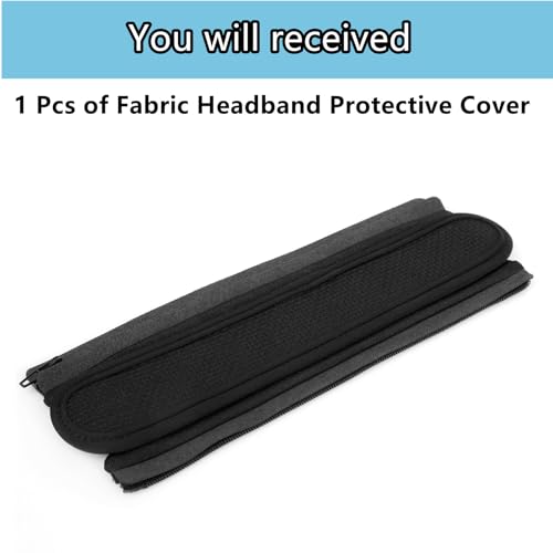 SonoFlow Headband Cover Compatible with 1MORE SonoFlow/SonoFlow SE/SonoFlow Pro Headphones Headband Cushions Pads Protector Flex Fabric DIY Installation