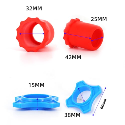 8 Sets Large Microphone Foam Covers Small Microphone Windscreens Microphone Silicone Rings and Microphone Rod Sleeves Microphone Protective Covers