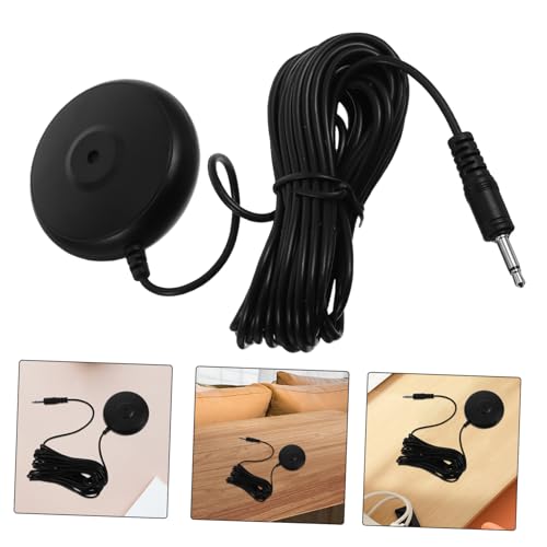 Calibration Microphone for Audio Tuning Measurement Mic for Desktop Conference and Theater Systems 3.5mm Plug, 2-Pole Mono Straight Plug Precise Voice Pickup Noise Reduction