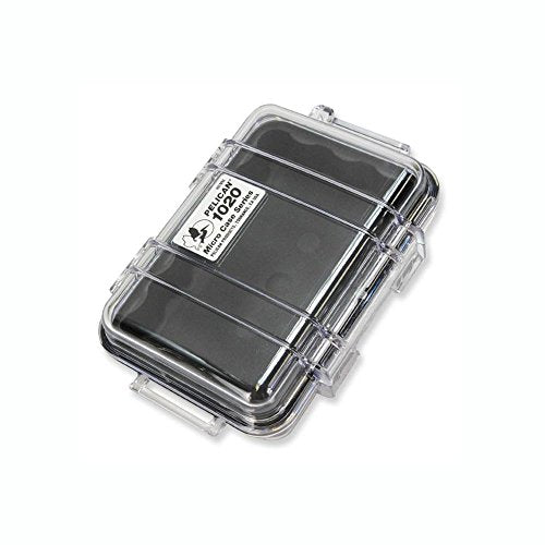 Pelican 1020 Micro Case (Black/Clear) - color: Black/Clear