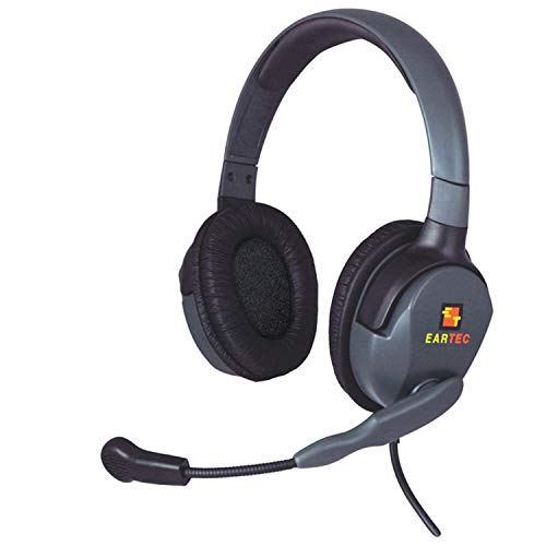 Eartec Max 4G Double Headset with 4-Pin XLR Male Connector