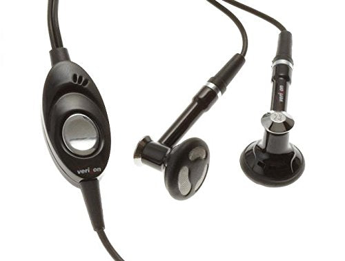 Headset OEM 2.5mm Hands-Free Earphones Dual Earbuds Headphones Earpieces w Mic Stereo Black for Verizon Samsung Gusto 2 - Verizon Samsung Gusto U360 - Verizon Samsung Haven U320