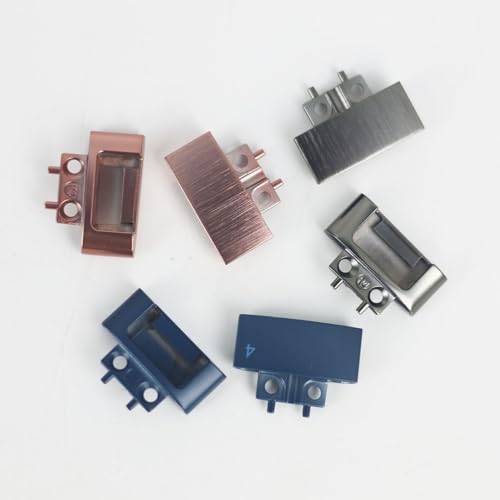Solo4 Metal Folding Hinge Clip Pin Repair Kit for Beats Solo4 Headphone | Sturdy metal folding hinge set with clip and pin,easy installation to repair broken folding parts of Beats Solo4 headsets - color: Matte Black