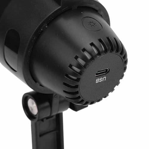 USB Microphone for Enhanced Sound Gaming, Fast Mute Function for Streaming and Gaming Metal Construction (Black)