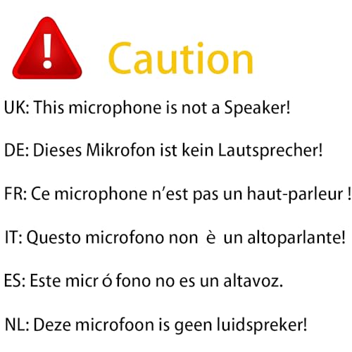Conference USB Microphone, USB Microphone for Computer, 360° Omnidirectional Condenser PC Laptop Mic with Mute Button for Online Meeting/Class, Zoom Call, Skype Chatting, Plug & Play
