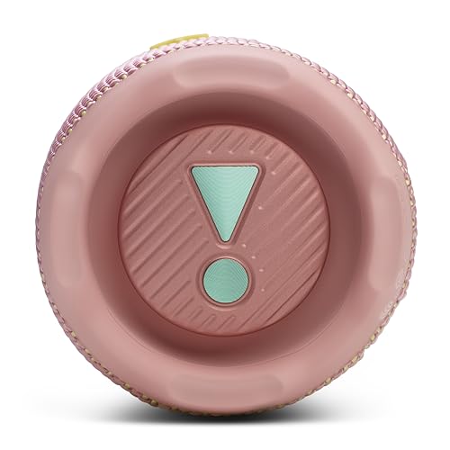JBL Flip 7 Portable Bluetooth Speaker, Waterproof and Drop-Proof - Pink | Up To 16 Hours Playtime, IP68 Dustproof Build, Clip-On Loop, USB C Lossless Audio, Links With Other Speakers For Outdoor Use - color: Pink