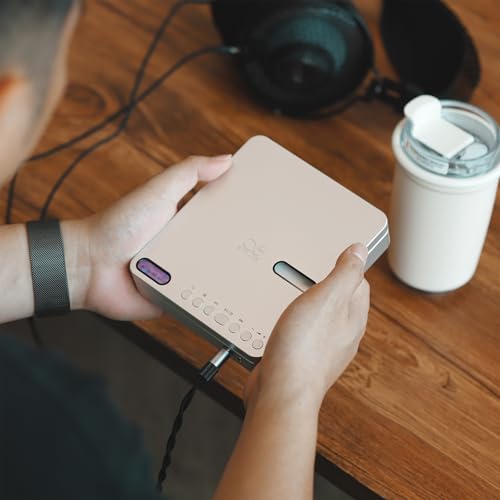 SHANLING EC Play Portable HiFi CD Player,DAC,AMP,CS43198 DAC+Dual SGM8262,384kHz/32bit,DSD256,Two-Way Bluetooth 6.0, LDAC,Up to 700mW@32Ω Output,3.5mm+4.4mm Headphone Output,Coaxial,1.12-in Screen - color: Green