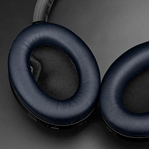 SOULWIT Replacement Earpads for Sony WH-1000XM4 (WH1000XM4) Headphones, Ear Pads Cushions with Noise Isolation Foam, Added Thickness, Without Affecting Sensor - Blue - color: Blue