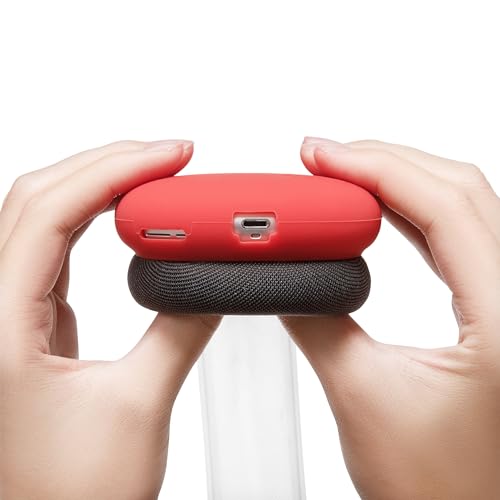 WC ShellZ Max - Protective Shell Covers for AirPods Max 1 & 2 | Made by Wicked Cushions | Made with Premium Silicone | Red - color: Red