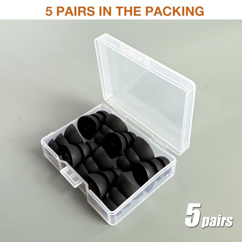 Replacement Triple Flange Eartips for ISOtunes & Plugfones Earbuds