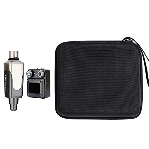co2CREA Hard Travel Case for Xvive U4 U4R Wireless in-Ear Monitoring System | IEM System Transmitter Beltpack Receiver Compatibility, Fitted Compartments, Cable Storage Space For Wireless Accessories - size: for Xvive U4R
