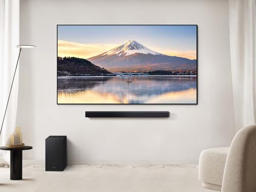 Samsung B-Series Soundbar HW-B550F 2.1 ch DTS Virtual:X Soundbar with Subwoofer (2025 Model) Voice Enhance Mode, Bass Boost, Adaptive Sound - style: HW-B550F