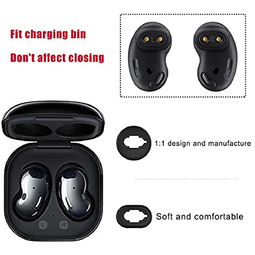 Galaxy Buds Live Ear Tips Silicone Adapter Ear Wing Tips Replacement