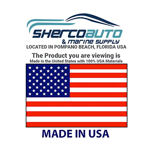 100 Pcs High Temperature Non-Insulated Male Spade Connectors - 16-14 Gauge Quick Disconnect .250 Tab - Wire Splice Connectors for Strong Crimps in Electrical Wire Terminals - Made in USA - size: 16-14 AWG Male 1/4" Tab