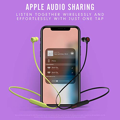Beats Flex with Apple 20W USB-C Power Adapter - Yuzu Yellow - color: Yuzu Yellow, style: Flex & Power Adapter