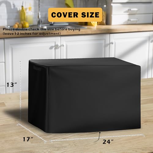 Grill Cover for Nexgrill 1-Burner Portable Propane Gas Grill 820-BC002, Heavy-Duty 600D Tabletop BBQ Cover for Country Smokers Pellet Grill GS150PPG - size: 24"Lx 17"Dx 13"H
