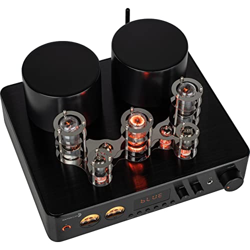 Dayton Audio HTA200 Integrated Stereo Hybrid Tube Amplifier 200 Watts - color: HTA200