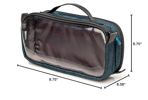 Tenba Tools Cable Duo 4 - Cable Pouch – Blue (636-644) - color: Blue, size: Cable Duo 4