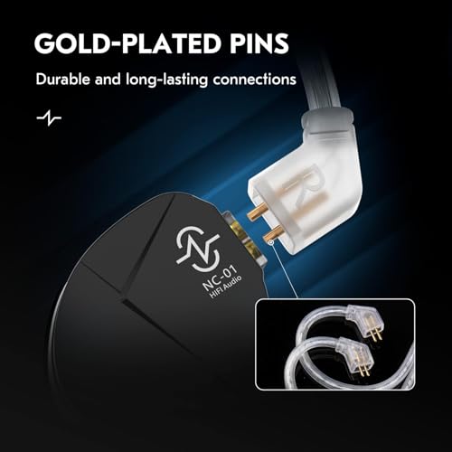 keephifi 3.9ft C03 2 Pin IEM Cable with Mic USB-C | 4N Silver-Plated OFC Headphone Cable Earbuds Wire for Moondrop blessing/Aria; Truthear Hexa/Zero; Simgot EW100P - color: Silver