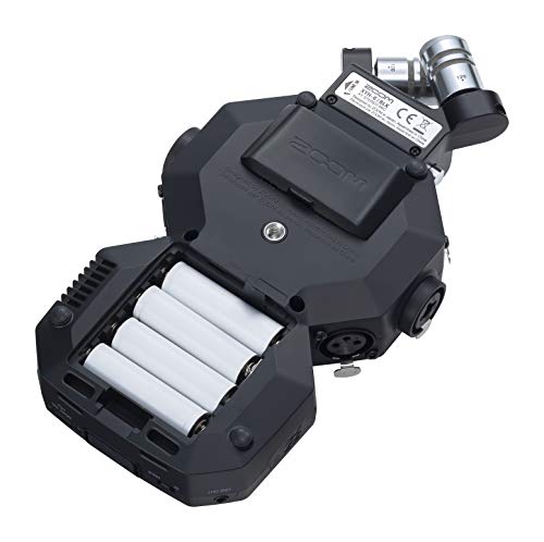 Zoom H8 Recorder for Musicians, Podcasters & Filmmakers | Filmmakers and Podcasters with Stereo Microphones, 6 Inputs, 12 Tracks, Touchscreen, USB Audio Interface, Battery Powered
