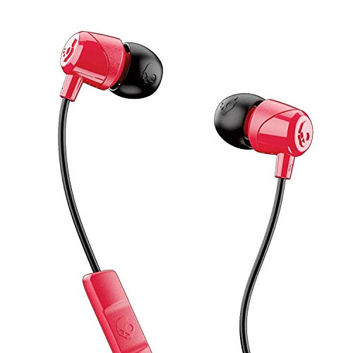 Skullcandy Jib Wired Earbuds with 3.5mm AUX Plug,Noise Isolating Fit,in-Line Microphone Call and Track Control,Convenient for Travel - Red,(Pack of 6) - color: Red, size: 6 Pack