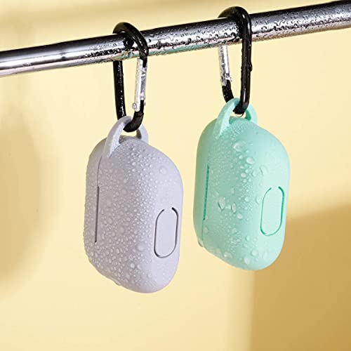 Lerobo for AirPods Pro 2 Case with Keychain, Mint Green | Soft Silicone Protective Cover Compatible with Apple AirPod Pro Case for Women Men, Scratchproof, Shockproof, Dustproof - color: Mint Green