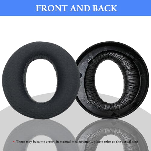 Adhiper Replacement Ear Pads for Sony PlayStation 5 Pulse PS5 3D Headset | PS5 Breathable Mesh Ear Cushions,Securely Memory Foam Headset Earpads,Durable, Noise-Reducing Headphone Pads(Black) - color: Mesh Black