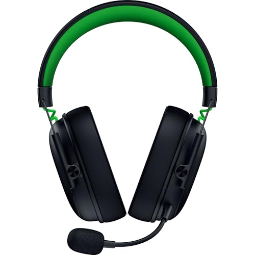 Razer BlackShark V3 X HyperSpeed Wireless Xbox Gaming Headset, Black | 50mm Drivers, Cardioid Mic, 2.4 GHz, Bluetooth, Works with PC, Mac, PS5, Nintendo Switch, Smartphone, 70 Hr Battery - color: Black, style: Xbox