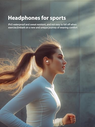 Sleep Headphones, Invisible Sleep Earbuds for Side Sleepers | Small Noise Blocking Sleep Earphones, Bluetooth 5.3 Tiny Hidden Earbuds for Work,Sleeping - color: Black
